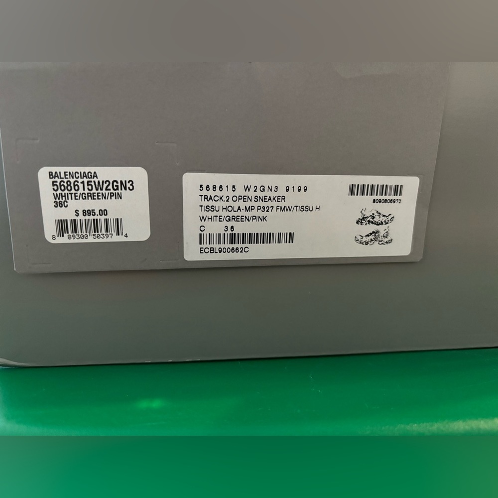 Balenciaga track two open sneakers - Picture 2 of 7